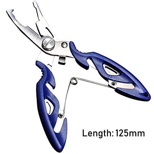 GREATFISHING 200PCS High Strength Heavy Stainless Steel Split Ring Lure Tackle Connector with Fishing Pliers 30lb to 120lb Test - Image 5