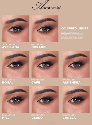Anesthesia Once Dorado Daily Colored Contact Lenses - view 5