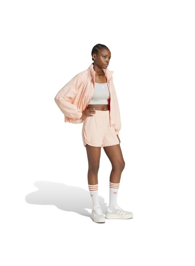 Adidas ESS WR S SSHORT Pink Originals Women SHORTS - Image 4