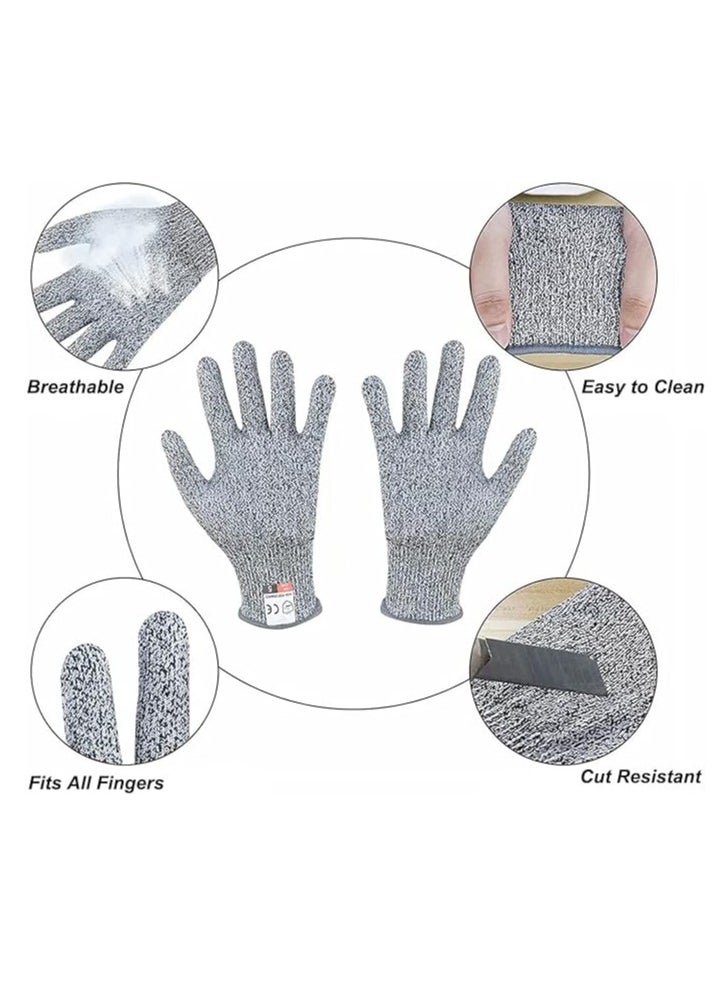 Cut Resistant Gloves Food Grade, LEVEL 5 Protection Safety Kitchen Cuts for Oyster Shucking, Fish Fillet, Processing, Mandolin Slicing, Meat Cutting and Wood Carving - pzsku/ZE68A3DF1356F863A3173Z/45/_/1733748721/1ad4374d-4b41-45c2-9491-38f50ecb9b2c