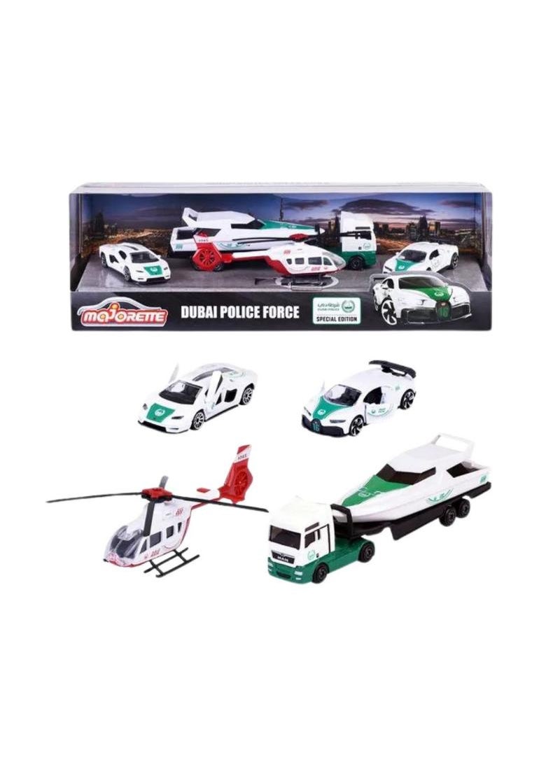 Majorette - Majorette – Dubai Police Force Pack 5 Pieces - Image 1