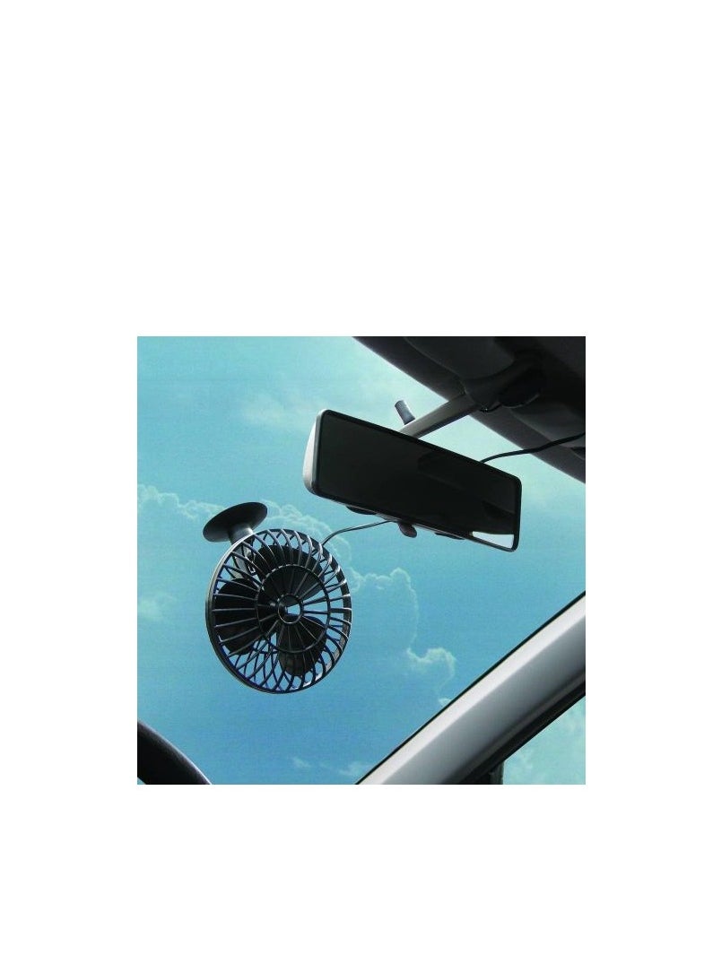 4-inch Fan That Works On A 12-volt Car Lighter MJ40A