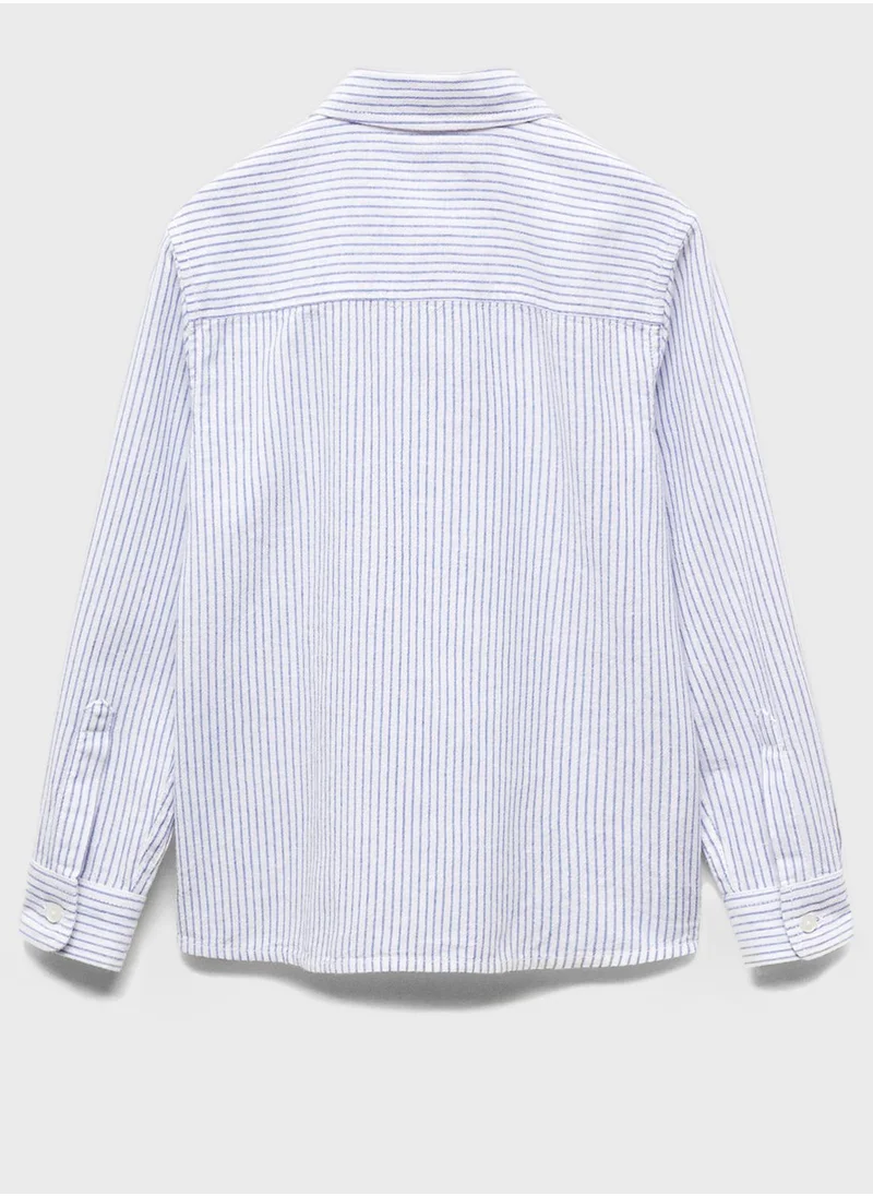 مانجو Kids Striped Shirt