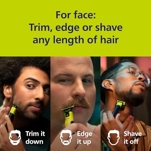 Norelco Philips Norelco OneBlade 360 Blades, Genuine Replacement Blades for OneBlade Electric Shaver and Trimmer, Durable Stainless Steel, 5 Pack, QP450/80 - Image 2