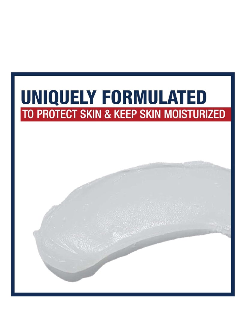 Aquaphor Aquaphor Healing Ointment Advanced Therapy Skin Protectant with Touch-Free Applicator, Body Moisturizer for Dry Skin, Minor Cuts and Burns, Dry Cuticles, Cracked Heels, Hands and Lips, 3 Oz Tube - Image 2