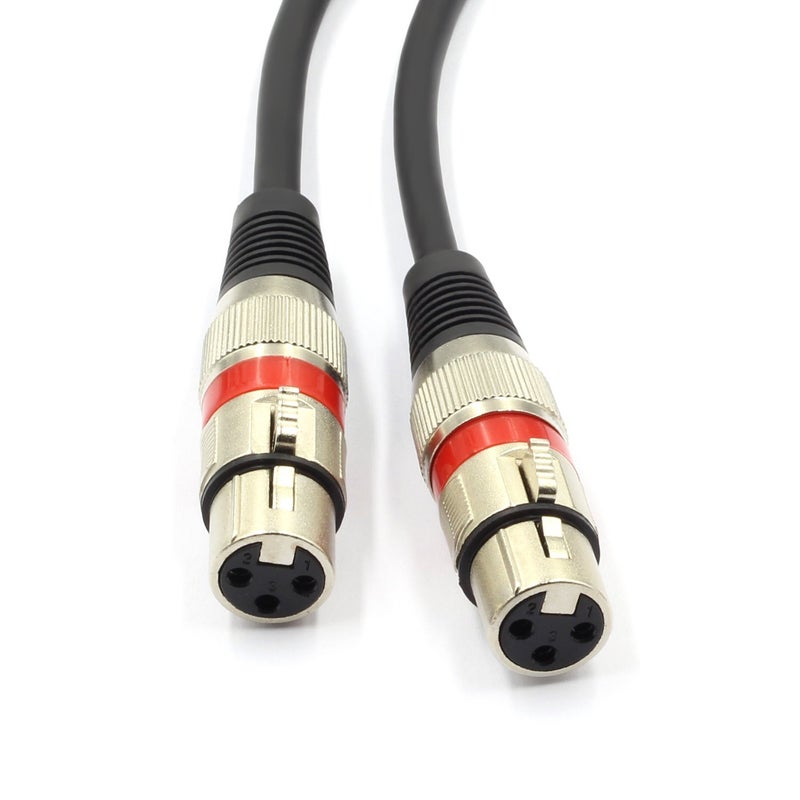 SiYear كابل تقسيم SiYear XLR - XLR ذكر إلى أنثى مزدوجة 3 دبابيس كابل Y متوازن لموزع الميكروفون محول صوتي (50 سم / 1.5 قدم) - Image 4