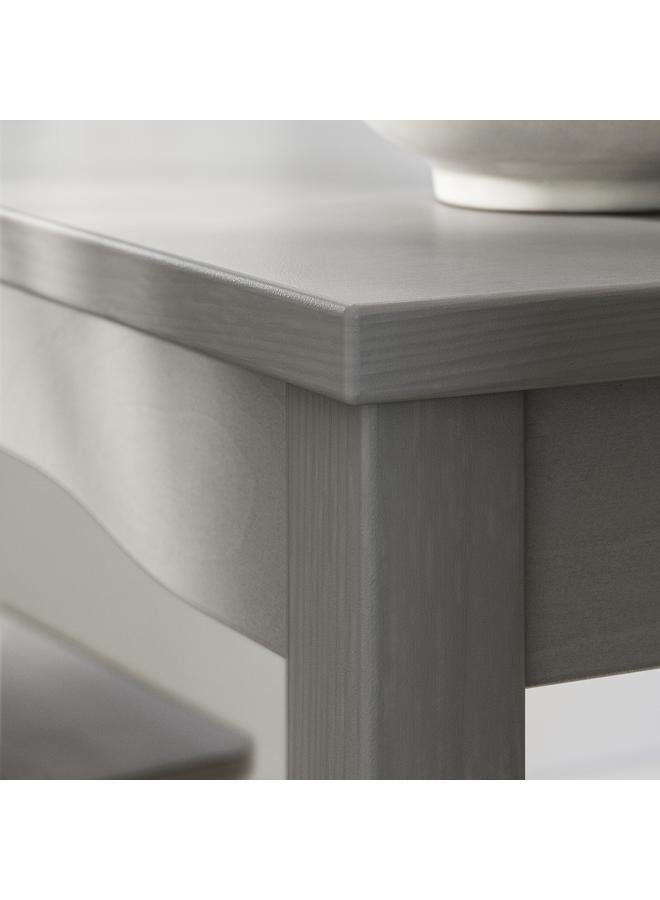 erorex Table, Grey/Birch Veneer, 74X74 Cm - Image 3