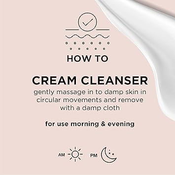 dr.organic Dr Organic Skin Calm Probiotic Cream Cleanser For Redness Dry Sensitive Irritable Skin Gentle Cleansing Dermatologically Tested Vegan Cruelty Free Paraben SLS Free Certified Organic150ml - Image 5