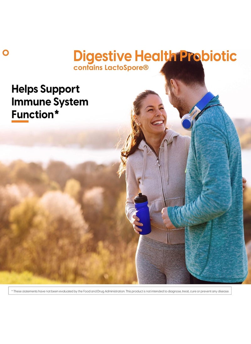 Doctor's BEST Digestive Health Probiotic 2 Billion With Lactospore 60 Veggie Caps  - Image 5