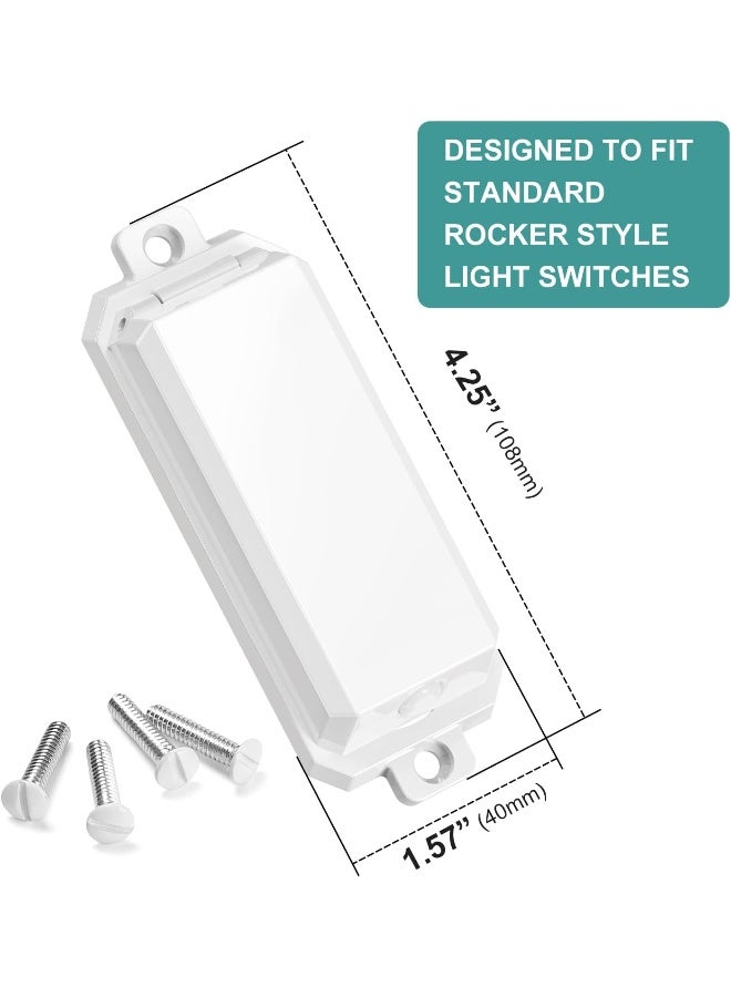 CLYMENE Light Switch Cover Guard, Child Proof Wall Switch Cover - Image 2