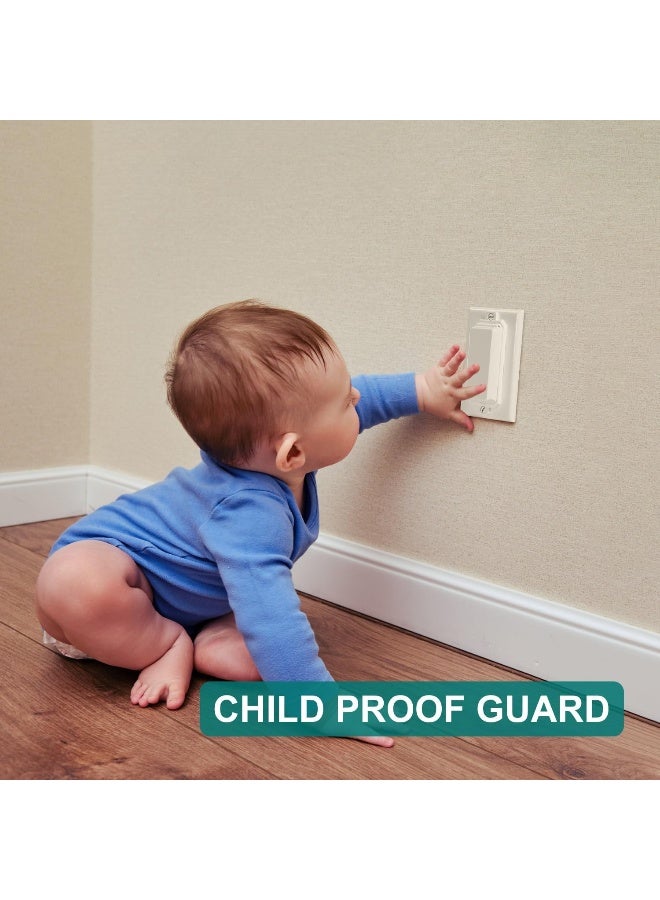 CLYMENE Light Switch Cover Guard, Child Proof Wall Switch Cover - Image 3