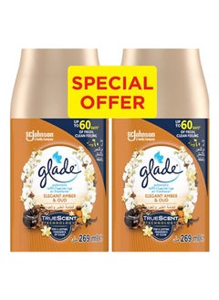 Glade Automatic Refill Air Freshener With Elegant Amber And Oud Scent  - Image 1
