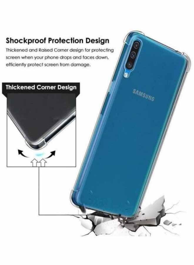 BORTONY Protective Case Cover For Samsung Galaxy A30S Clear - Image 2