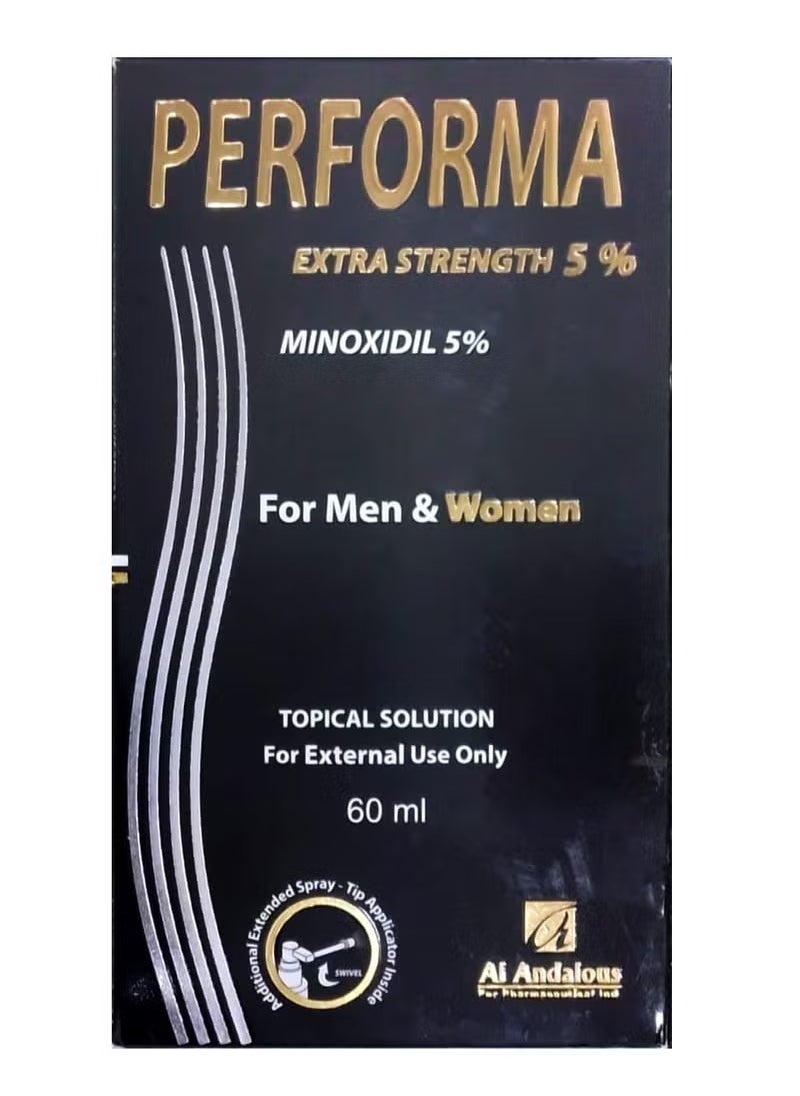 Generic - بيرفورما بخاخ إعادة نمو الشعر بمحلول موضعي 5% بقوة إضافية 60 مل - Image 1