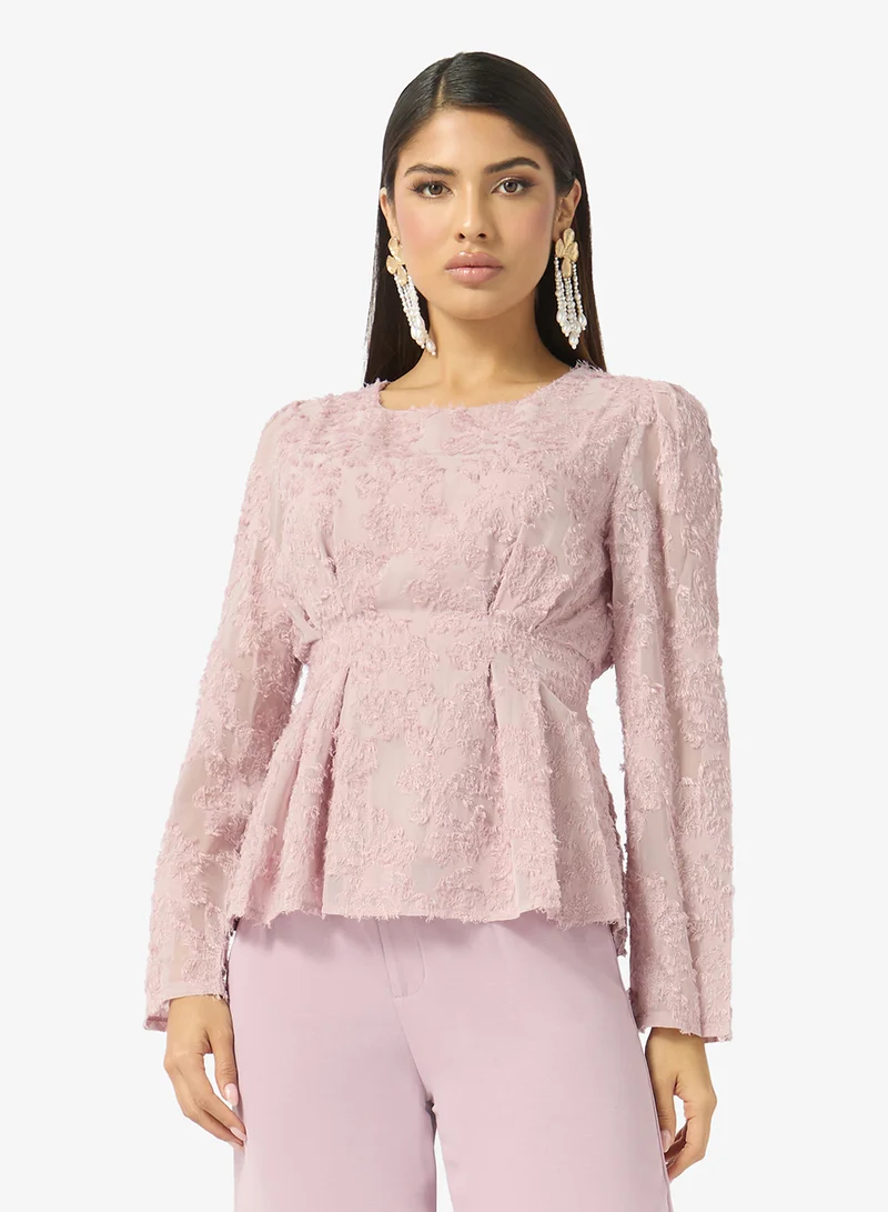 Khizana  Peplum Top & Pant Set for Women | Best Price UAE