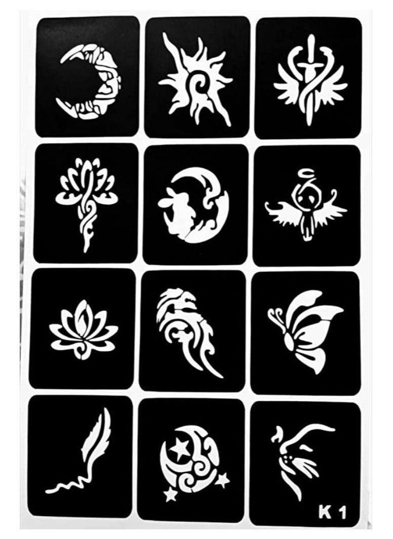 Generic - Black ink tattoos and 50 blank drawings - Image 1