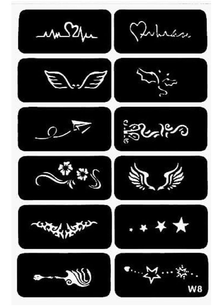 Generic - Black ink tattoos and 50 blank drawings - Image 1