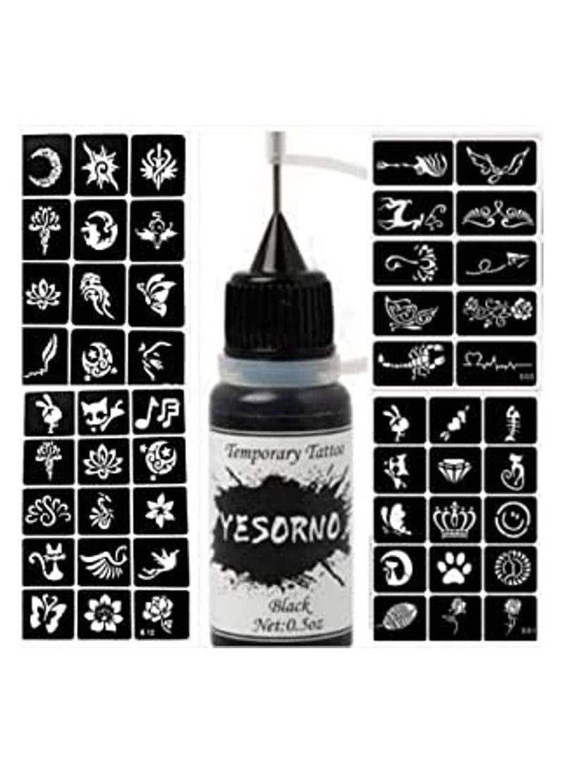 Generic - Black ink tattoos and 50 blank drawings - Image 1