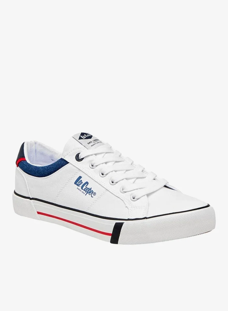 Lee Cooper Men's Logo Detail Lace-Up Sneakers