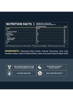 Basix Beef Protein Isolate Energy Fusion Flavour 4.4lb  - Image 4
