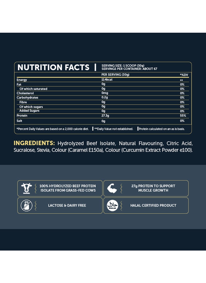 Basix - Beef Protein Isolate Energy Fusion Flavour 4.4lb - Image 1