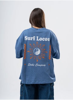 Arafa Double Face Printed Women T-shirt breathable cotton relaxed and trendy fit.  - Image 2