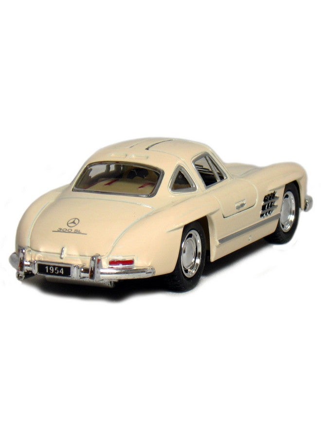 Kinsmart 5 1954 Mercedes-Benz 300 SL Coupe 1:36 Scale (Beige). by Kinsmart - Image 2