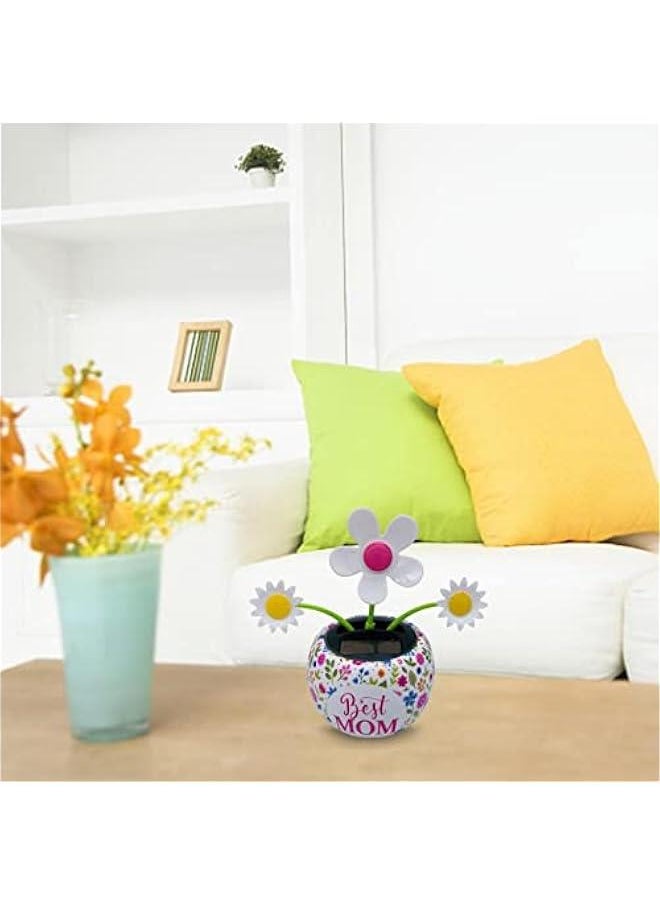 Solar Dancer Figure,Solar Powered Dancing Car Dashboard Decor,Solar Dancing Flower Solar Dancing Solar Toys Solar Powered Toys Car Swinging Dancing Toy Car Windowsill Home Desk Decor  - Image 5