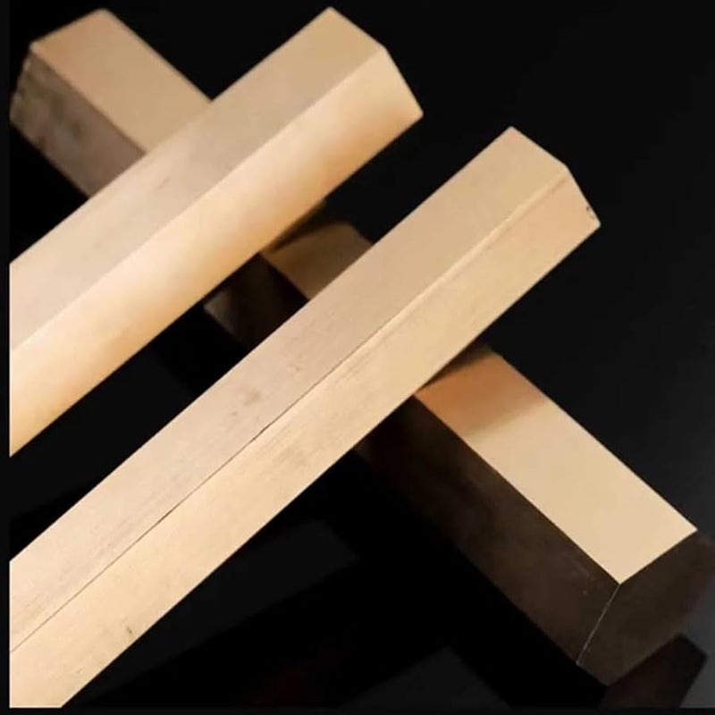 H62 Brass Hexagonal Rod 11mm X 500mm 6 Opposite Edges Copper Bar - Image 1