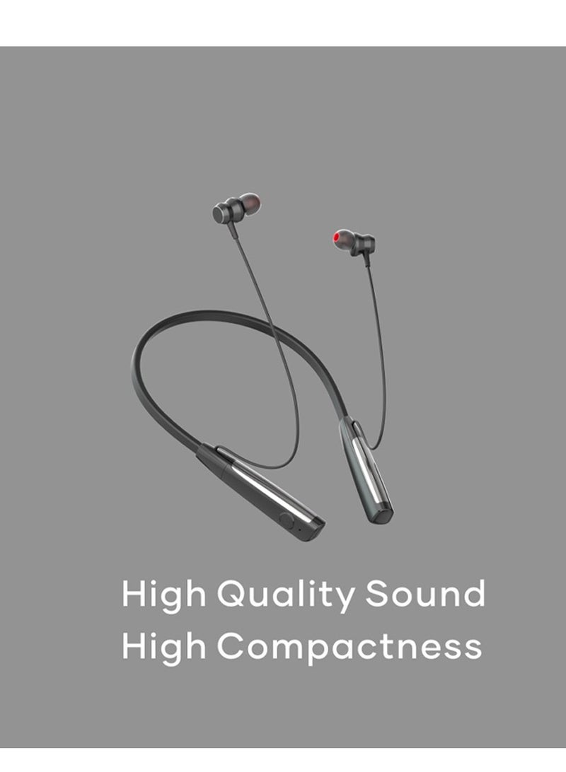 ProOne ProOne PHB3307 Bluetooth Neckband Headphones offering Wireless Connectivity and 35-Hour Music Playtime with Spare Battery for Active Lifestyles  - Image 3