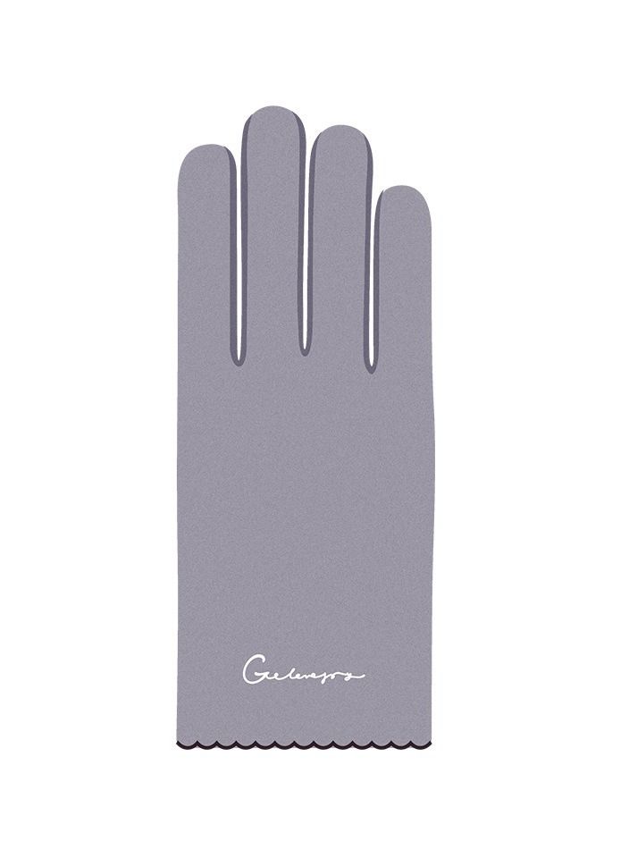 Golovejoy New Cashmere Women's Outdoor Small Fragrant Hair Thickened Warm Gloves