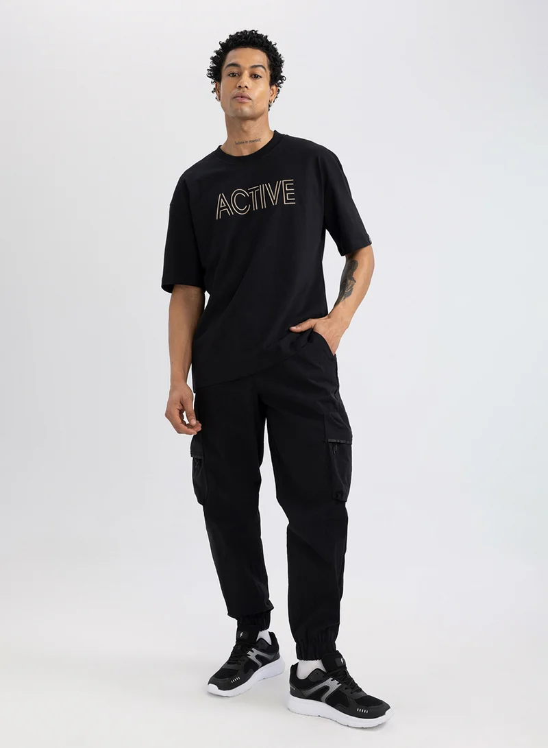 ديفاكتو Defactofit Oversized Fit Cargo Pocket Woven Pants