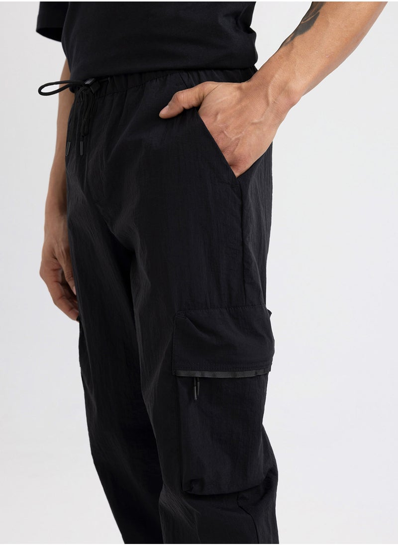 DeFacto Defactofit Oversized Fit Cargo Pocket Woven Pants  - Image 3