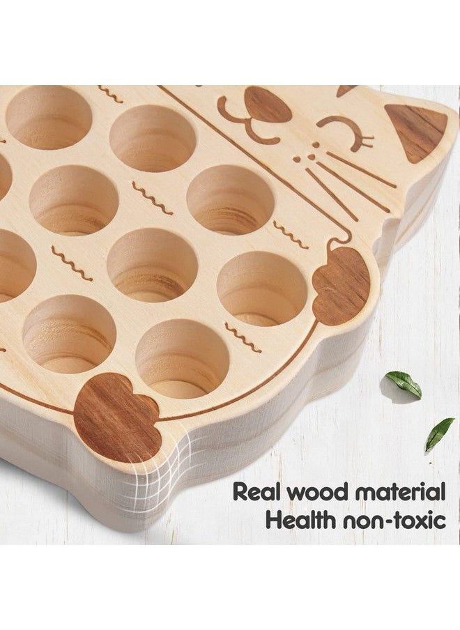 Generic - Magnetic Fishing Game,Wooden Montessori Toys For Toddler,Fine Motor Skill Toys Learning Handeye Cognition Education Math Preschool Board Games Birthday Gifts For 3 4 5 Years Old Kids Boys Girls - Image 1