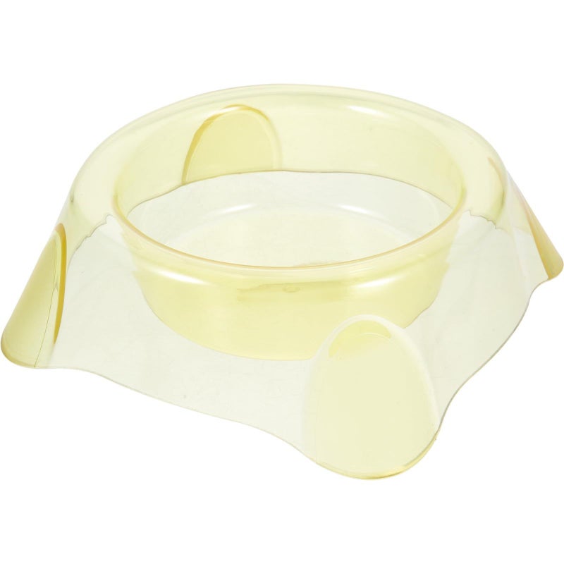 Yellow Large Pet Food Bowl for Dogs and Cats Candy Color - Image 2