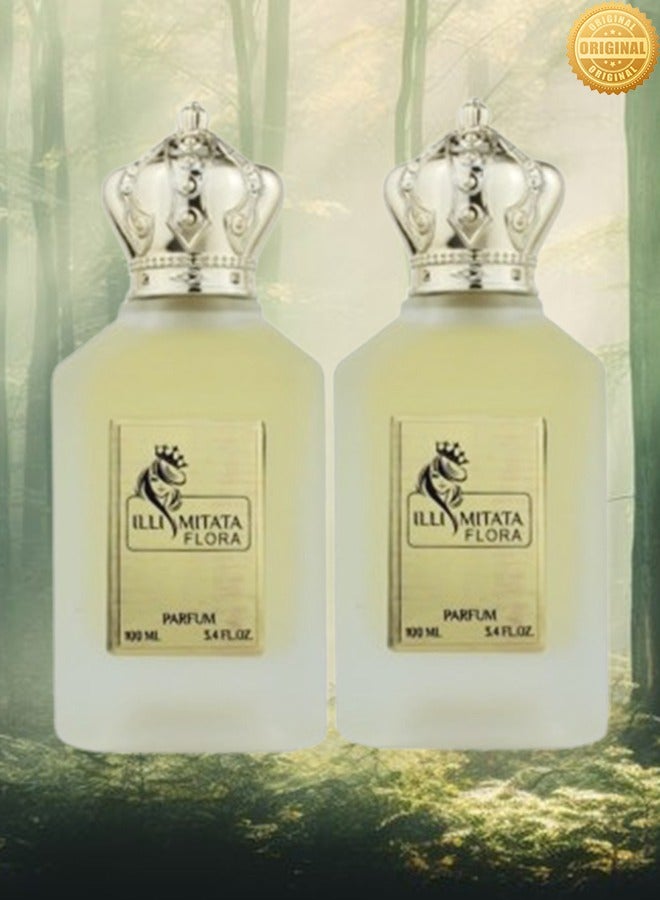 BL 2 Pieces Illimitata Flora Parfum EDP 100ML - Image 1