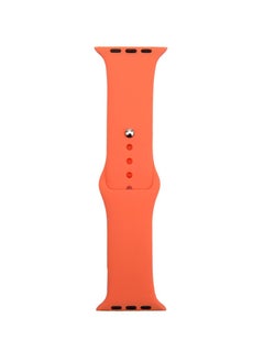 Generic Apple Watch Band 45mm 44mm 42mm Soft Silicone Sport Band Replacement Wrist Strap Compatible for iWatch Apple Watch Series 7/SE/6/5/4/3/2/1,Nike+,Sport,Edition  - Image 2