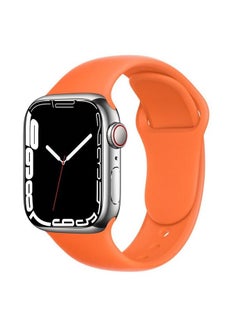 Apple Watch Band 45mm 44mm 42mm Soft Silicone Sport Band Replacement Wrist Strap Compatible for iWatch Apple Watch Series 7/SE/6/5/4/3/2/1,Nike+,Sport,Edition