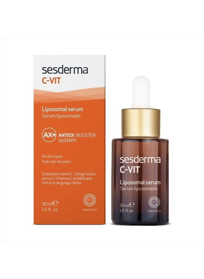 SeSDERMA - C-Vit Liposomal Serum | Hydrated and Radiant Skin | Antioxidant Serum | First Signs of Ageing | Pigmentation | Vitamin C Serum for Face | Professional Skincare, 1 Fl Oz - Image 1