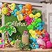 Heukikt Tropical Hawaiian Party Decorations 155Pcs Luau Balloon Garland Arch Kit Hot Pink Orange Yellow Pineapple Flamingo Balloons for Tropical Summer Beach Pool Birthday Coconut Party Supplies - Image 3