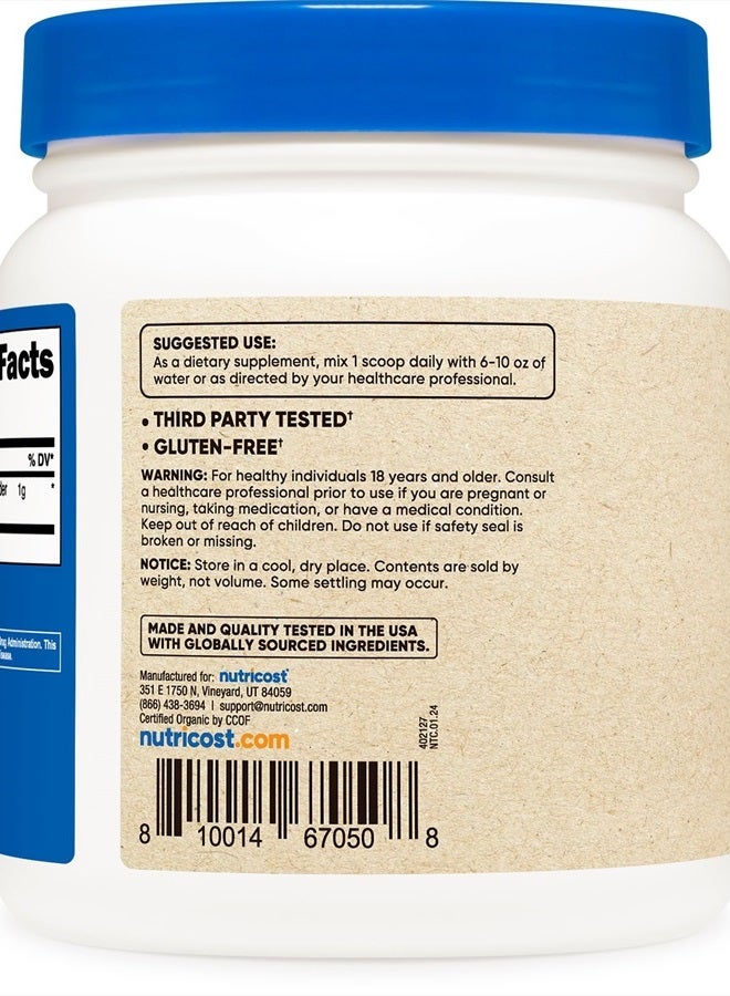 Nutricost Organic Lion's Mane Mushroom Powder 1LB - Image 4