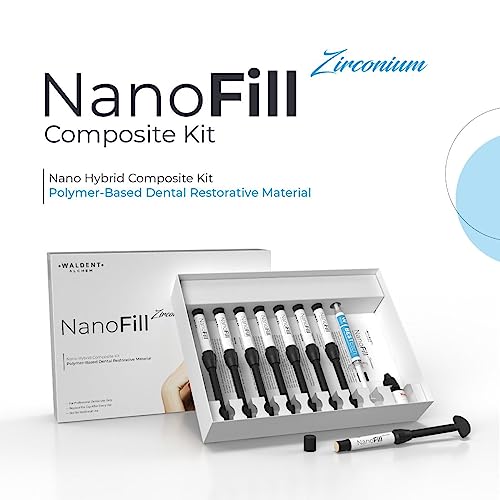 Waldent NanoFill Zirconium Composite Kit – High Strength Nano Hybrid Dental Composite, Superior Aesthetics with Zirconium Reinforcement, Excellent Polishability - Image 3