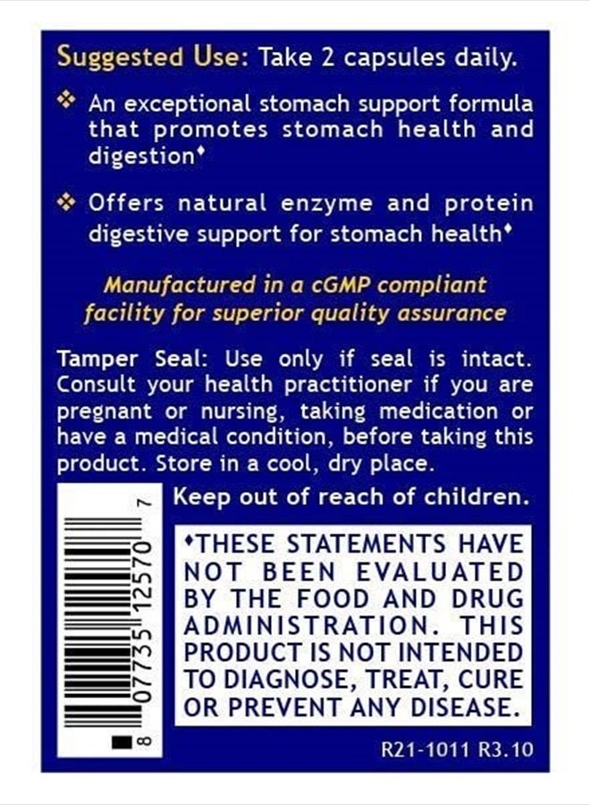 Quantum Nutrition QNL Quantum Stomach Support - Digestive Enzymes for Women & Men - Organic Digestion Supplement - Vegan Bromelain Nutritional Supplement - 60 Plant-Source Caps - Image 4