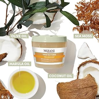 Mizani جيل ميساني سليك هولدينغ ثبات قوي جل شعر مرن يحدد ويشكل التجاعيد مع لمسة طبيعية مص formulated مع زيوت جوز الهند والزيتون والمارولا جيل سليك هولدينغ True Textures 250 مل - Image 3