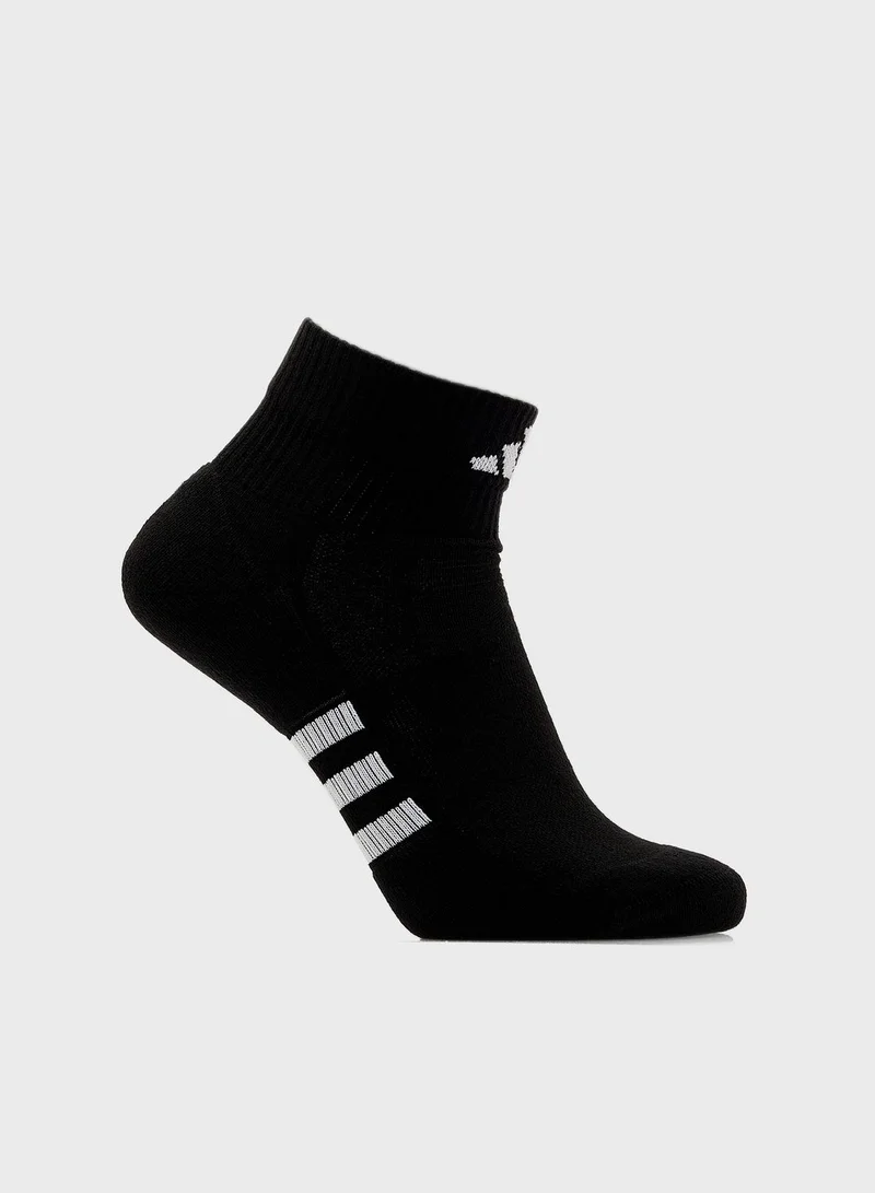 Adidas 3 Pack Performance Cushioned Socks