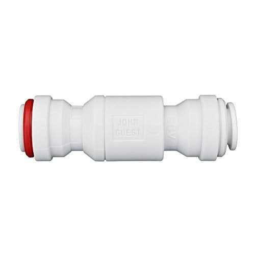 John Guest 3/8 Inch Imperial Single Check Valve, Push to Connect Plastic Plumbing Fitting, 3/8SCV-US - Image 2