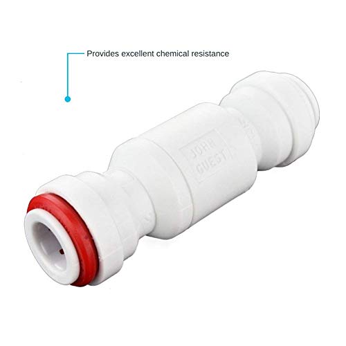 John Guest 3/8 Inch Imperial Single Check Valve, Push to Connect Plastic Plumbing Fitting, 3/8SCV-US - Image 4