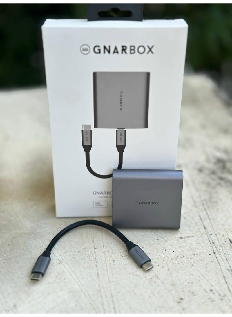 قارئ بطاقات GNARBOX مع منفذ USB-C 3.1 – يدعم CFast 2.0 / SD UHS-II / microSD UHS-II بسرعة تصل إلى 525 ميجابايت/ثانية - Image 2