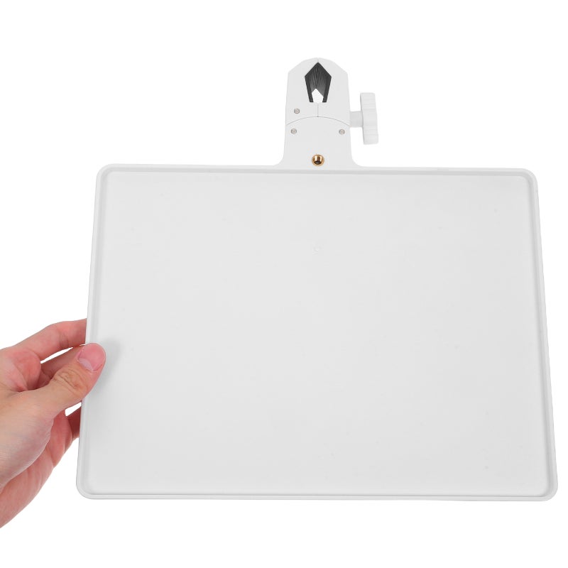 Microphone Stand Tray: Adjustable Clamp- Rack Tray Holder Utility Shelf Firm Rack For Live Streaming Recording Concert Karaoke - Image 3