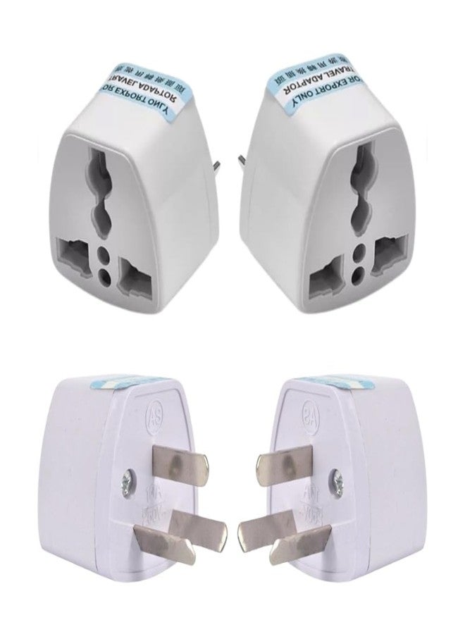 Nirvair India to Australia Plug Converter | International Power Socket for China, New Zealand, Argentina, Fiji Universal Socket | Australian Adapter for Phones, Laptops, Chargers (4) - Image 1